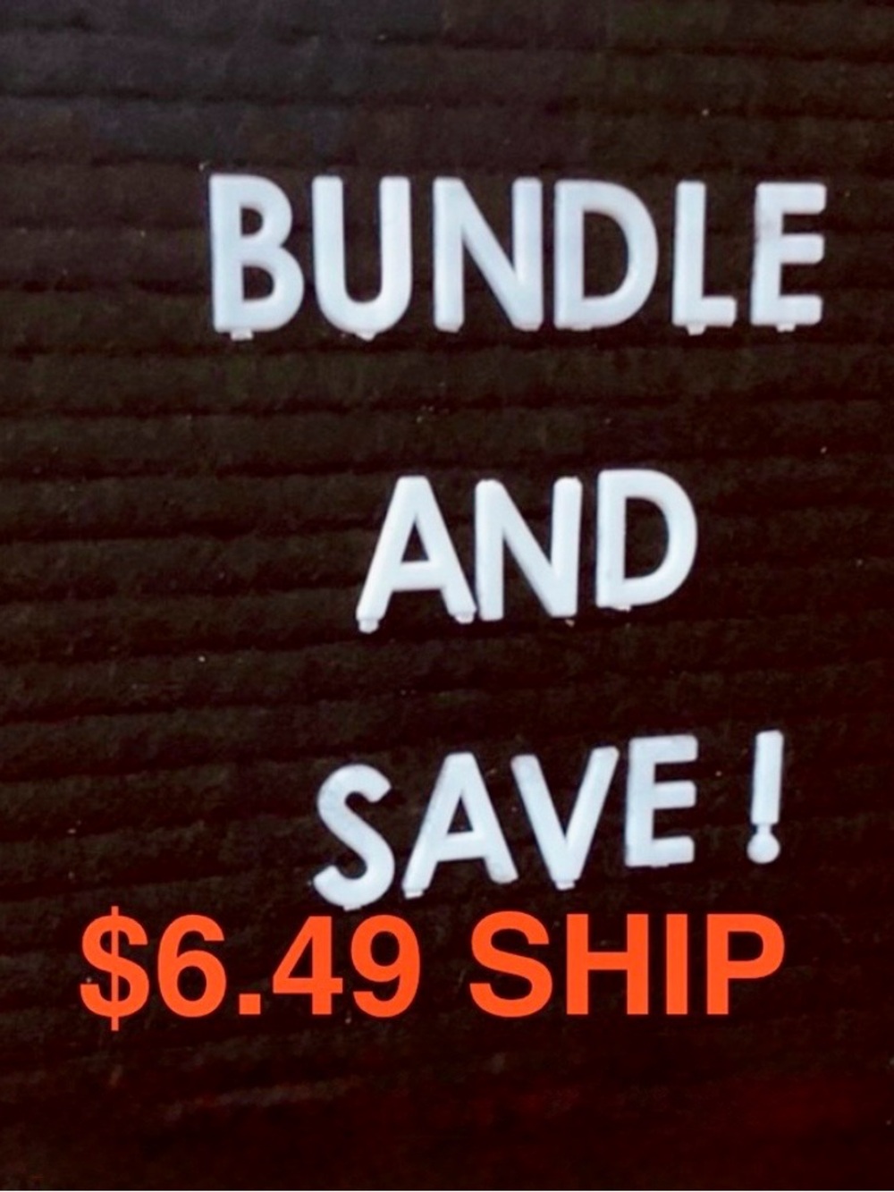 Bundle & Save $$